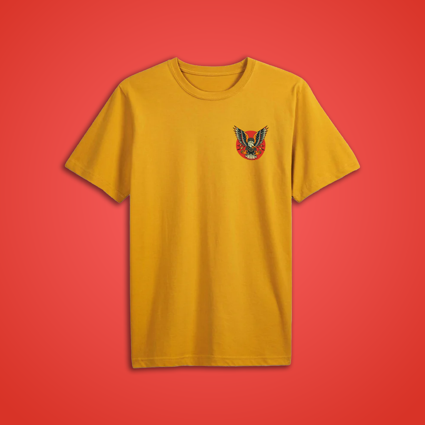 Mustard Eagle Tee